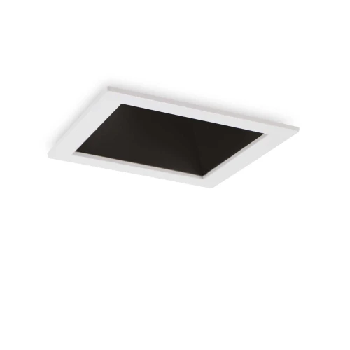 Oprawa podtynkowa GAME kwadratowa biało czarna  11W 3000K LED
