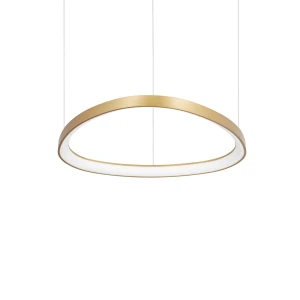 Lampa wisząca Ideal Lux GEMINI SP D61 3000K ON-OFF mosiądz 3xLED wys.18.5cm