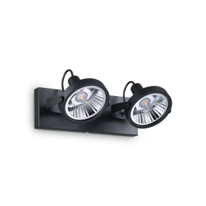 Spot Ideal Lux GLIM PL2 czarny 2xGU10