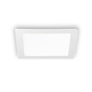 Lampa wpuszczana Ideal Lux GROOVE FI 30W SQUARE 3000K Biały 1xLED