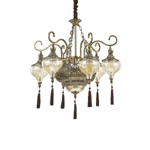 Lampa wisząca Ideal Lux HAREM SP9 przydymiony 9xE27 wys.80cm