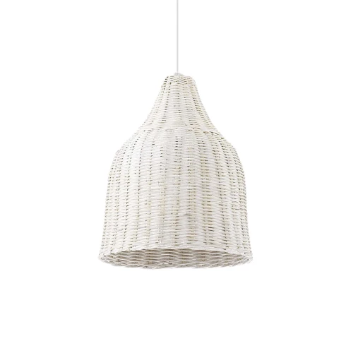 Lampa wisząca HAUNT SP1 biała 1xE27 biała wys.51cm