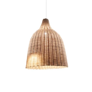 Lampa wisząca Ideal Lux HAUNT SP1 LEGNO drewniany 1xE27 wys.51