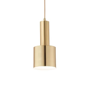 Lampa wisząca Ideal Lux HOLLY SP1 mosiądz 1xE27 wys.31cm