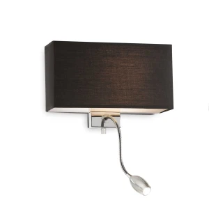 Kinkiet Ideal Lux Hotel Ap2 Nero
