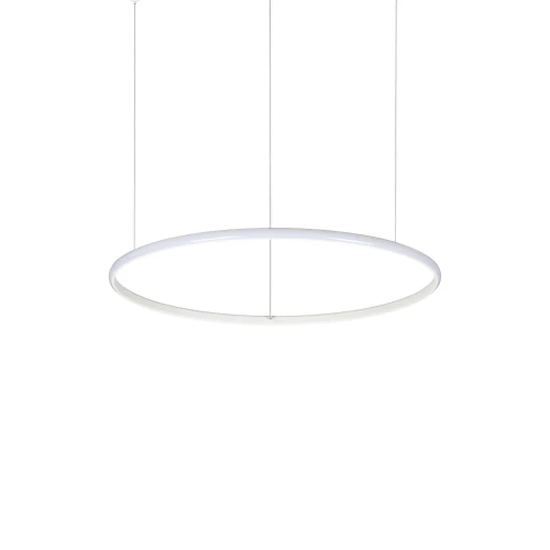 Lampa wisząca HULAHOOP SP D060 biała 1xLED wys.17cm