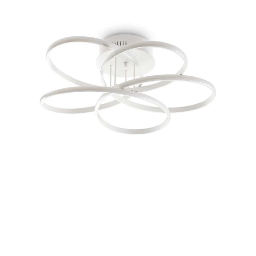 Plafon KAROL PL D65 biały LED szer.65cm
