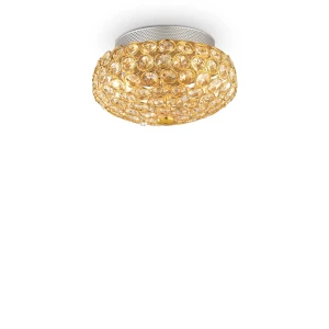 Plafon Ideal Lux KING PL3 ORO złoty 3xG9 szer.25.5cm