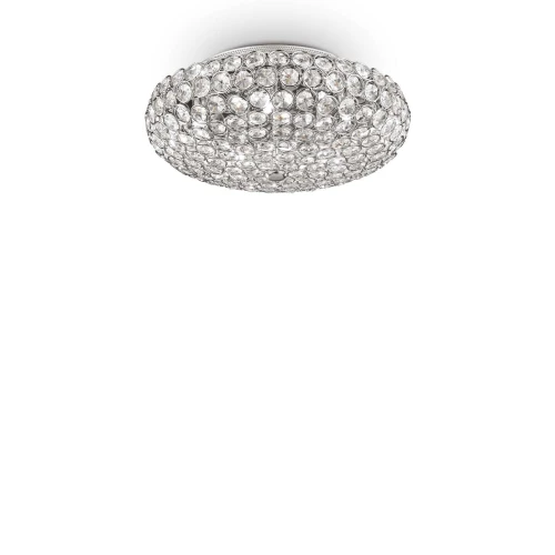 Plafon KING PL5 CROMO srebrny 5xG9 szer.38cm