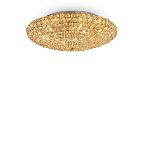 Plafon KING PL9 ORO złoty 9xG9 szer.53.5cm