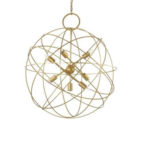 Lampa wisząca KONSE SP7 złota 7xE27 wys.126cm