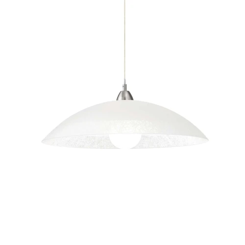 Lampa wisząca LANA SP1 srebrna 1xE27 wys.22cm