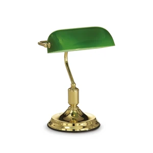 Lampa stołowa Ideal Lux LAWYER TL1 OTTONE