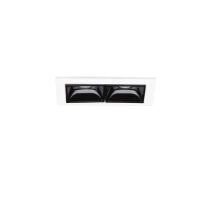Oprawa podtynkowa Ideal Lux LIKA TRIM 06W czarno-biała 3000K LED