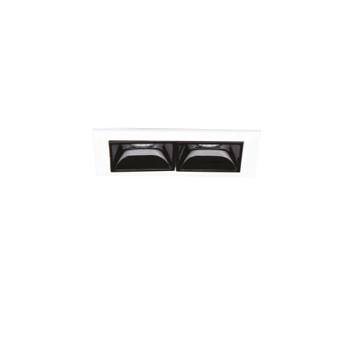 Oprawa podtynkowa LIKA TRIM 06W czarno-biała 4000K LED