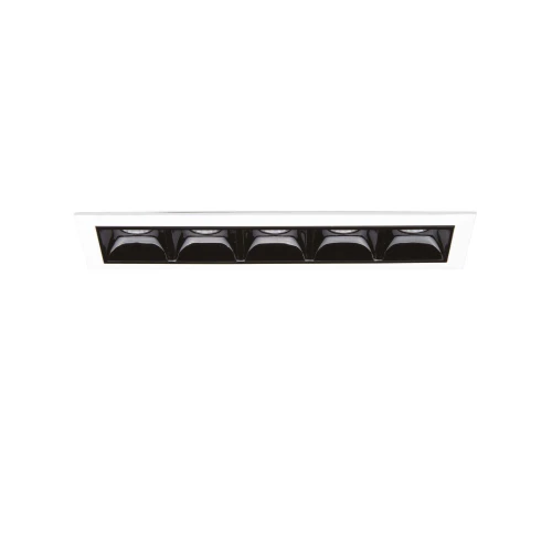 Oprawa podtynkowa LIKA TRIM 12W czarno-biała 4000K LED