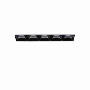 Oprawa podtynkowa Ideal Lux LIKA TRIMLESS 12W czarno-biała 3000K LED
