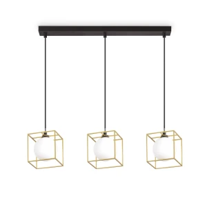 Lampa wisząca Ideal Lux LINGOTTO SP3 SINGLE czarna 3xG9 wys.27cm