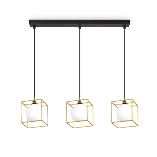 Lampa wisząca LINGOTTO SP3 SINGLE czarna 3xG9 wys.27cm