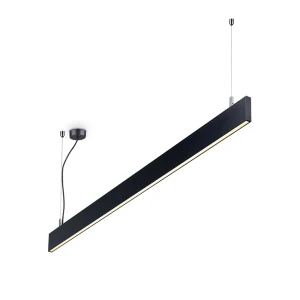 Lampa wisząca Ideal Lux LINUS SP BK 3000K czarna 1xLED wys.13cm