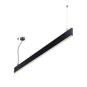 Lampa wisząca Ideal Lux LINUS SP BK 4000K czarna 1xLED wys.13cm