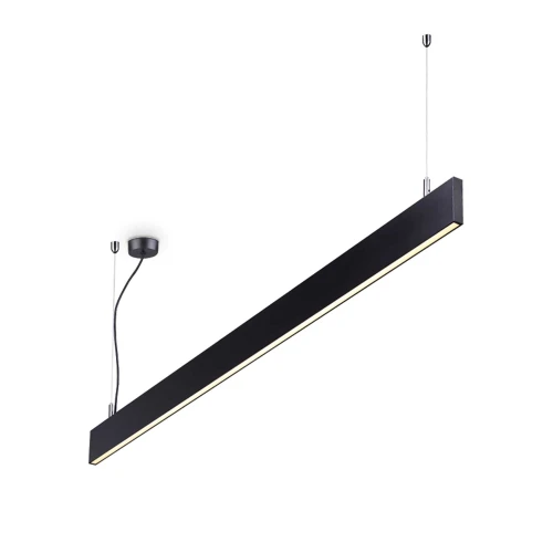 Lampa wisząca LINUS SP BK 4000K czarna 1xLED wys.13cm