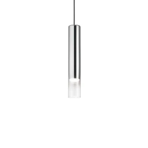 Lampa wisząca Ideal Lux LOOK SP1 D06 srebrna 1xGU10 wys.56cm