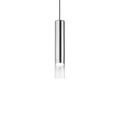 Lampa wisząca LOOK SP1 D06 srebrna 1xGU10 wys.56cm