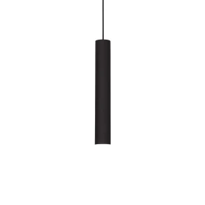 Lampa wisząca Ideal Lux Żarówka LOOK TRACK czarna 1xGU10 wys.250cm