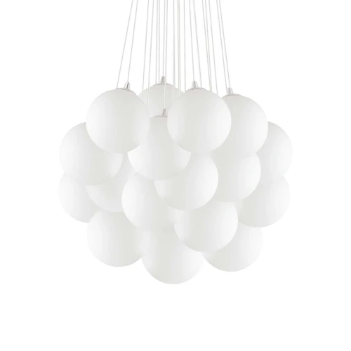 Lampa wisząca MAPA PLUS SP22 biała 22xE14 wys.45cm
