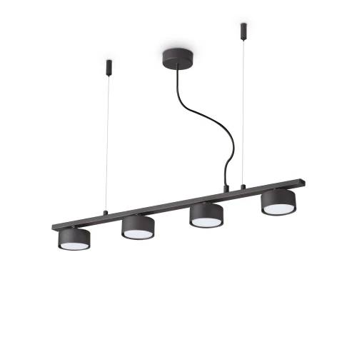Lampa wisząca MINOR LINEAR SP4 czarna 4xGX53 wys.10cm