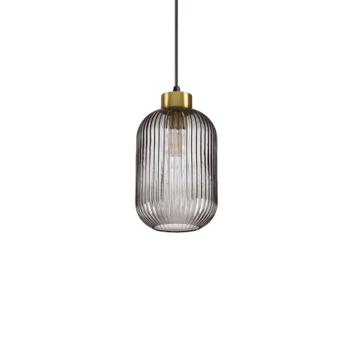 Lampa wisząca MINT-1 SP1 FUME czarna 1xE27  wys.29.5cm