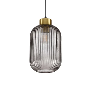 Lampa wisząca Ideal Lux MINT-3 SP1 FUME czarna 1xE27 wys.36cm