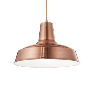 Lampa wisząca Ideal Lux MOBY SP1 RAME miedziana 1xE27 wys.35cm