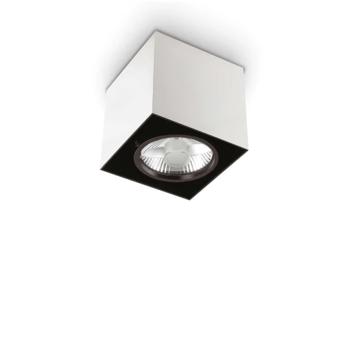 Plafon  MOOD_PL1_D15_SQUARE_BIANCO