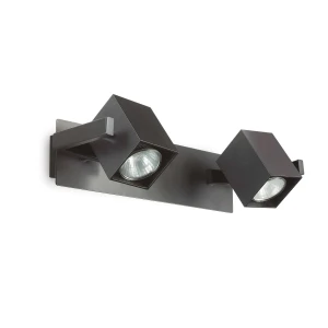 Spot Ideal Lux MOUSE AP2 czarny 2xGU10