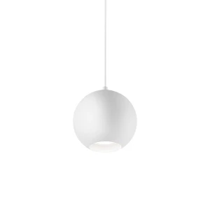 Lampa wisząca Ideal Lux MR JACK SP1 duża biała 1xGU10 wys.20cm