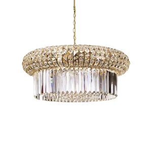 Lampa wisząca Ideal Lux NABUCCO SP16 złota 16xE14 wys.39cm