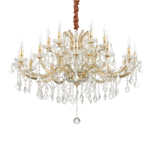 Lampa wisząca NAPOLEON SP18 złota 18xE14 wys.83cm