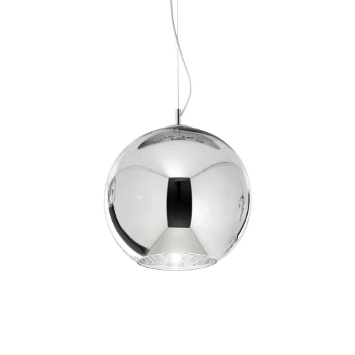 Lampa wisząca NEMO SP1 D20 srebrna 1xE27 wys.24cm