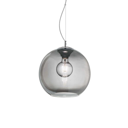 Lampa wisząca NEMO SP1 D20 srebrna 1xE27 wys.24cm