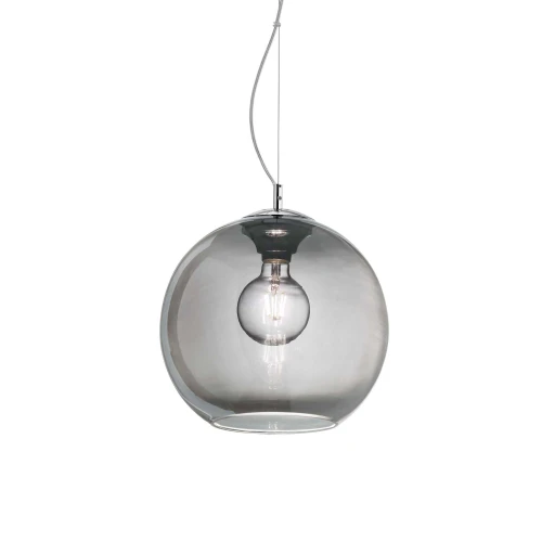 Lampa wisząca NEMO SP1 D30 srebrna 1xE27 wys.32cm