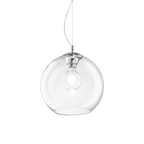 Lampa wisząca NEMO SP1 D30 transparentna 1xE27 wys.32cm