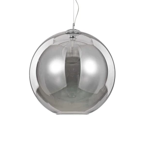 Lampa wisząca Ideal Lux NEMO SP1 D50 srebrna 1xE27 wys.55cm