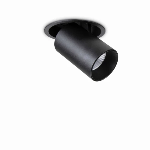 Oprawa podtynkowa NOVA FI 12W czarna 3000K LED