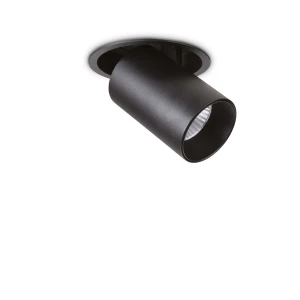 Oprawa podtynkowa Ideal Lux NOVA FI 12W czarna 4000K LED
