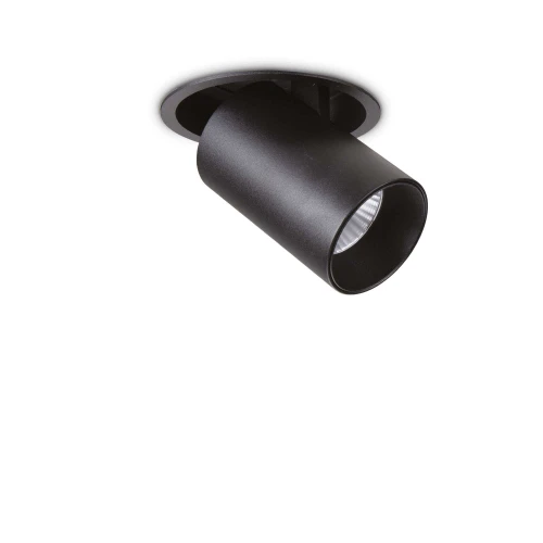 Oprawa podtynkowa NOVA FI 12W czarna 4000K LED