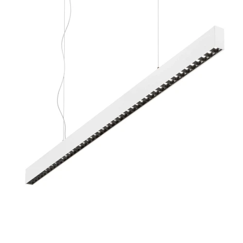 Lampa wisząca OFFICE SP 3000K WH biała 1xLED wys.9.5cm