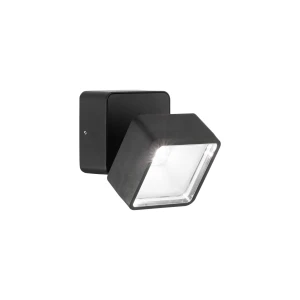 Kinkiet Ideal Lux Omega Ap Square Nero 4000k
