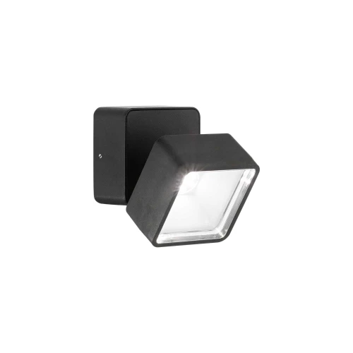 Kinkiet  OMEGA_AP_SQUARE_NERO_4000K